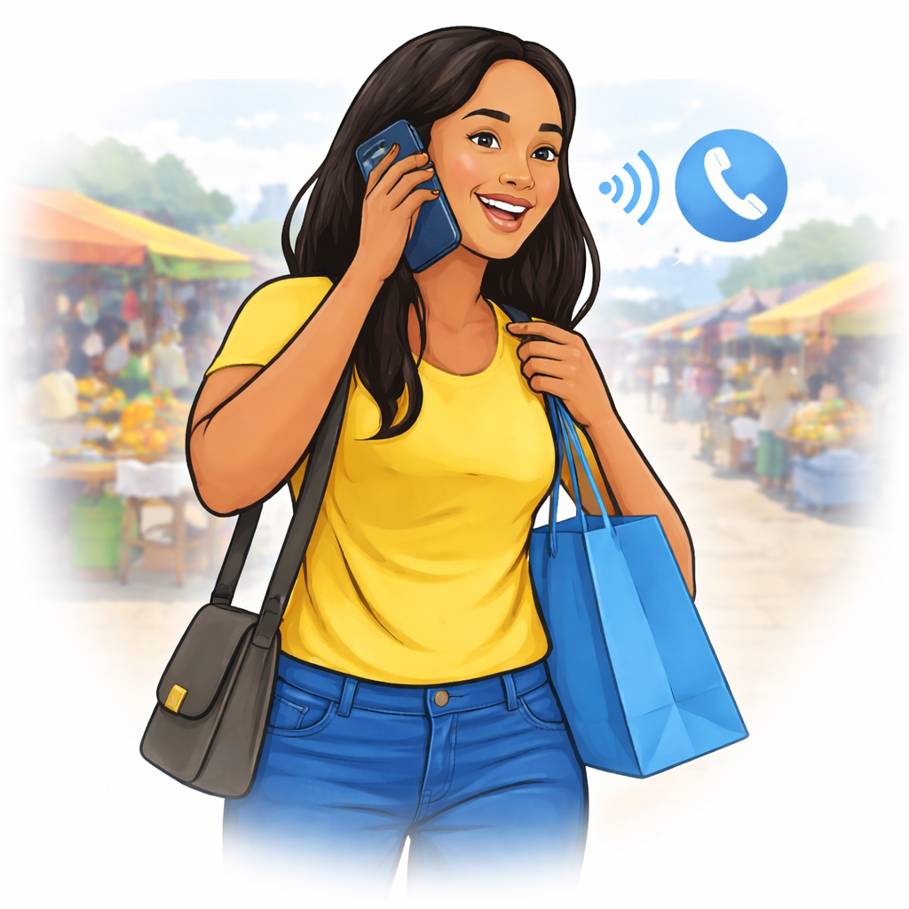 Voice booking illustration